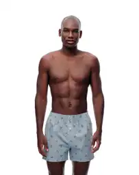 Bóxer Amplio en Tejido Plano Masculino Bombay X2 Gef