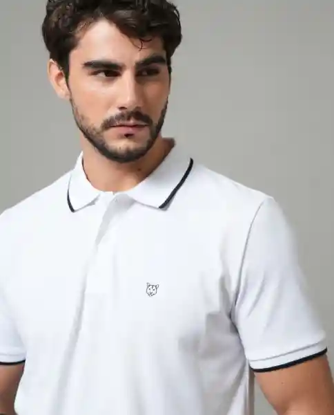 Camiseta Polo Hombre Blanco L 190G010_BLA110601 Rifle