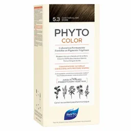 Phyto Coloración Capilar Phytocolor Light Golden Brown 5.3