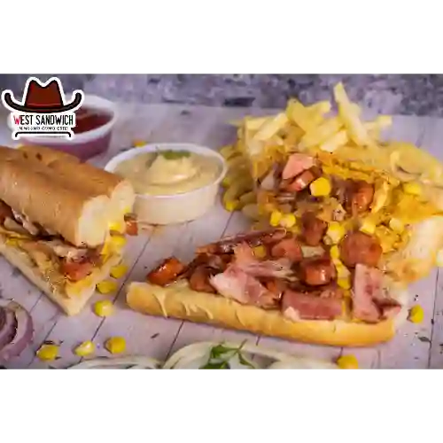 Sandwich de Tortilla de Huevo Grande