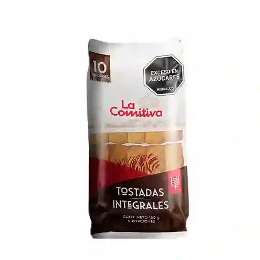 Tostada Integral - La Comitiva X 10 Uds