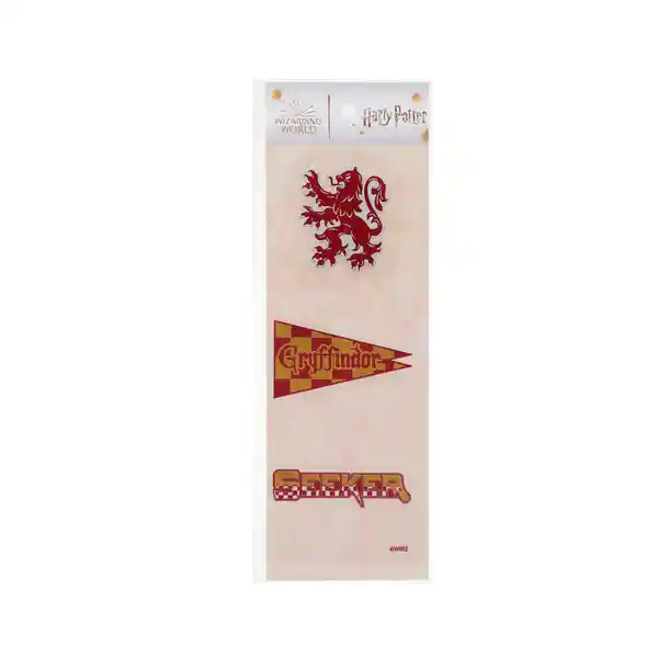 Calcomania Metálicas a Gryffindor Serie Harry Potter Miniso