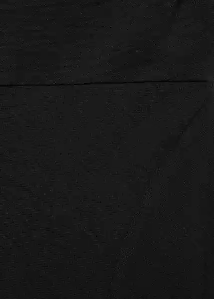 Vestido Irati Negro Talla S Mujer Mango