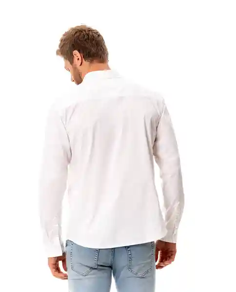 Camisa Blanco Marfil Talla L Rifle110e004