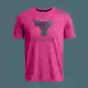 Under Armour Camiseta Pjt Rck Payoff Graphc Ss Hombre Negro SM