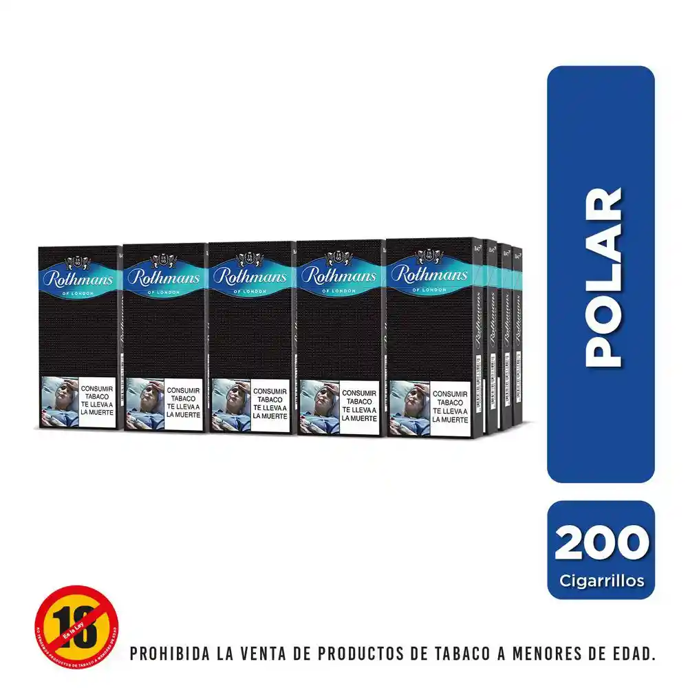 Rothmans Cigarrillo Polar