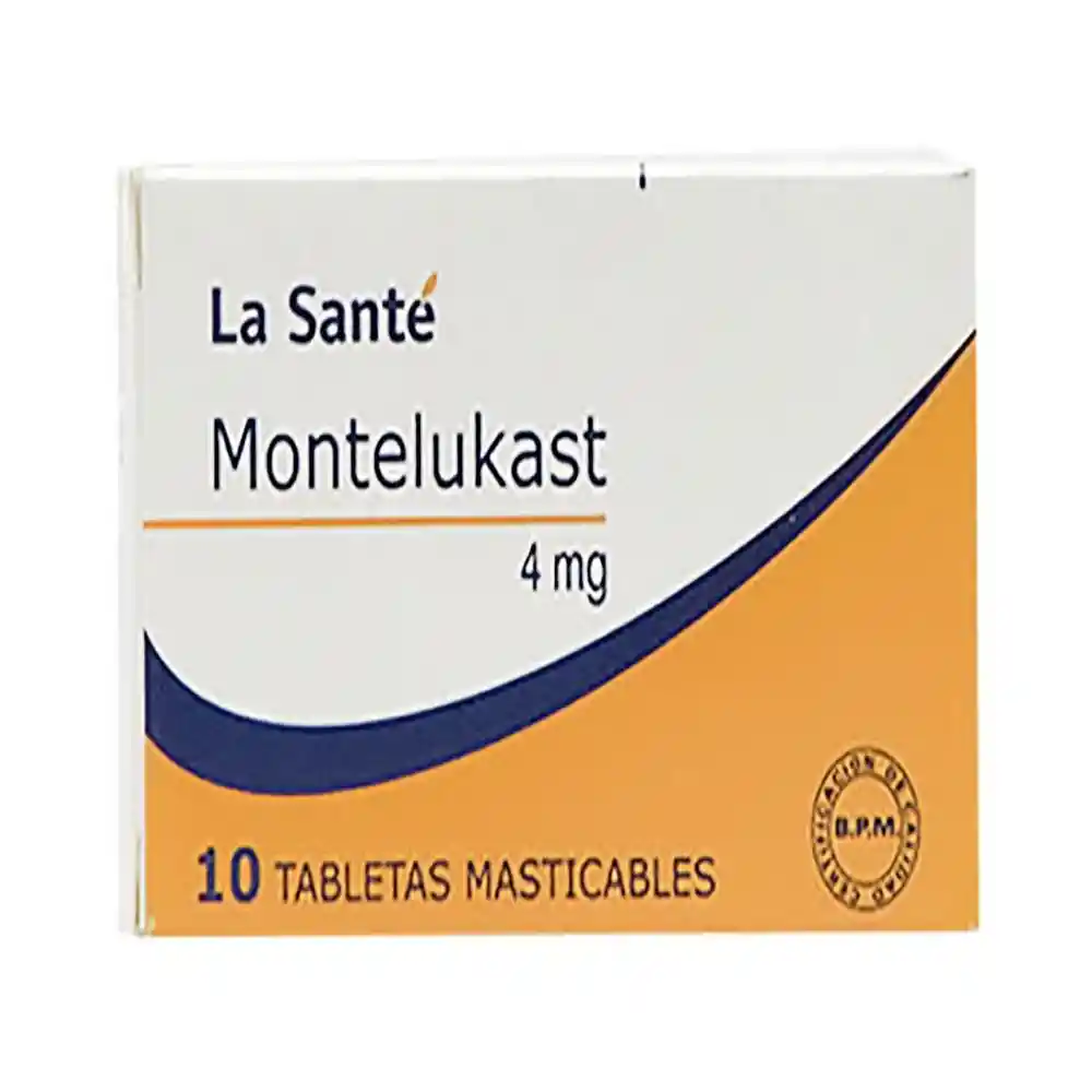 La Santé Montelukast (4 mg) 10 Tabletas