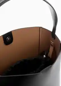 Bolso G Bambi Negro Mujer Mango