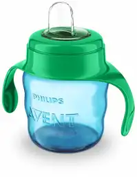 Avent Tetero Vaso Classic con Asas de Color Azul