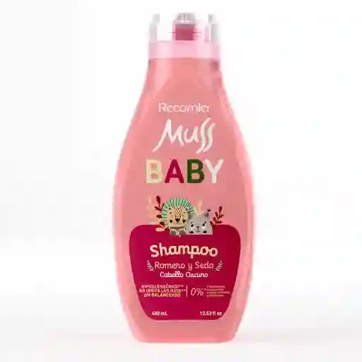 Muss Shampoo Baby Romero Seda Cabello Oscuro