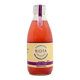 Bebida Biota Kombucha Fresa Limon