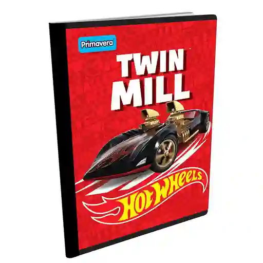 Cuaderno Hot Wheels Cuadriculado 50 Hojas Cosido Primavera