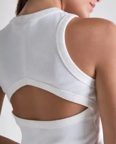 Camiseta Mujer Crudo Talla L 609G014_CRU110606 Americanino