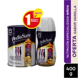 Pediasure Polvo Vainilla X 400 Gr Gratis Pediasure Liquido Vainilla