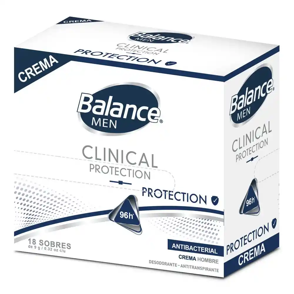 Desodorante Crema Hombre Sachets Balance