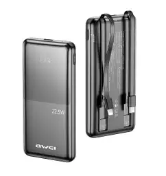 Powerbank Awei P76k 10000 Mah - 22.5w Carga Rápida