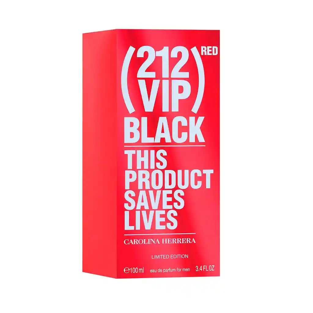 212 Perfumevip Black Red 100Ml Hombre Original Garantiza