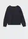 Sudadera Mbubble Antracita Talla 12 Niñas Mango