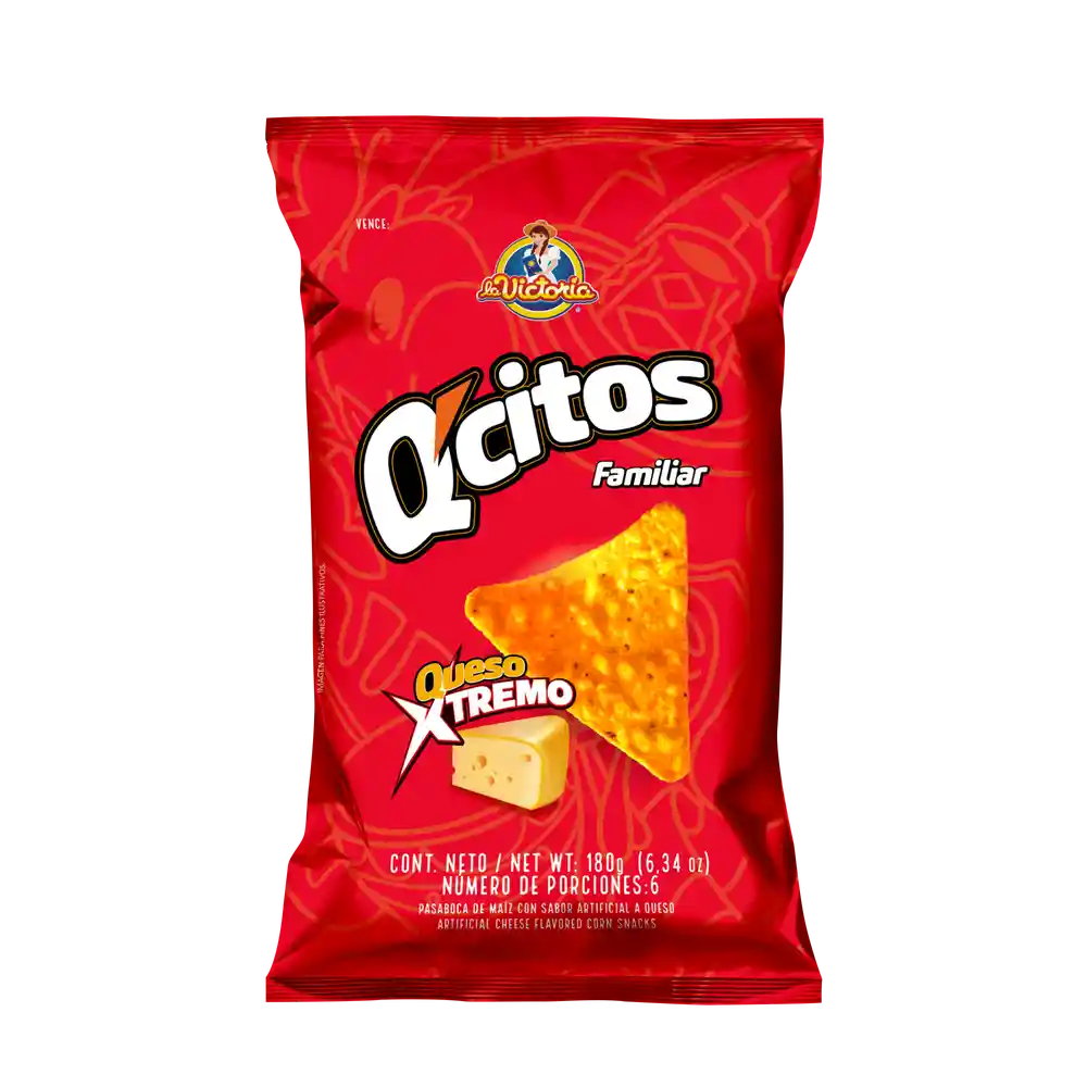 Pasabocas La Victoria Qcitos Queso Extremo