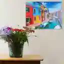 Toy Logic Cuadro de Arte Con Marco Diamantiny Burano