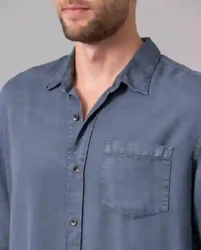 Camisa Hombre Azul Talla XL 111G003 Rifle