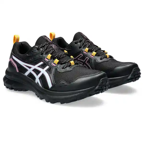 Asics Zapatos Trail Scout 3 Para Mujer Negro Talla 6.5