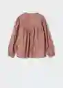 Blusa Cereza Geranio Talla 10 Niñas Mango