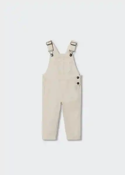 Peto Largo Paquito Crudo Talla 71 Niños Mango