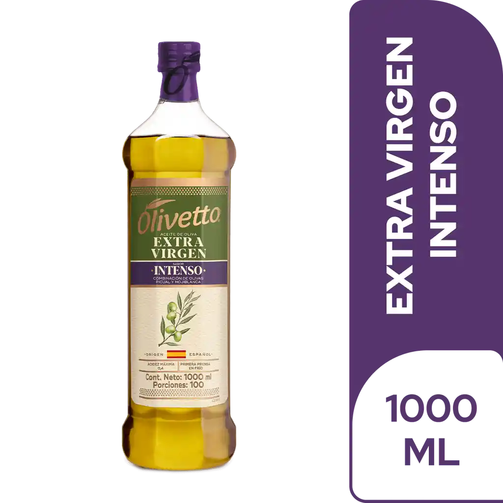Olivetto Aceite de oliva extra virgen Intenso 