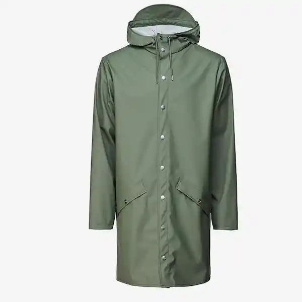 Inkanta Chaqueta Larga Rains Verde Talla S/M