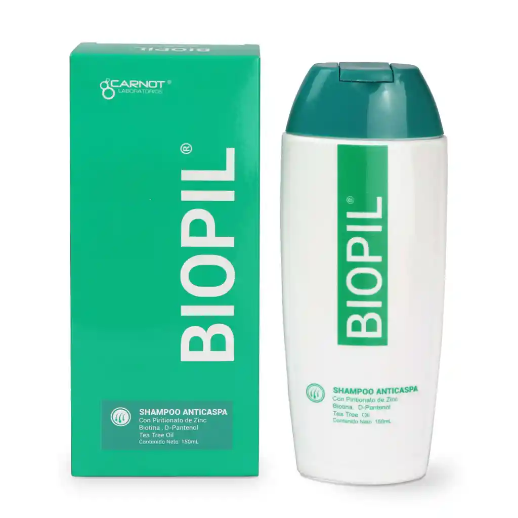 Biopil Shampoo Anticaspa con Piritionato de Zinc