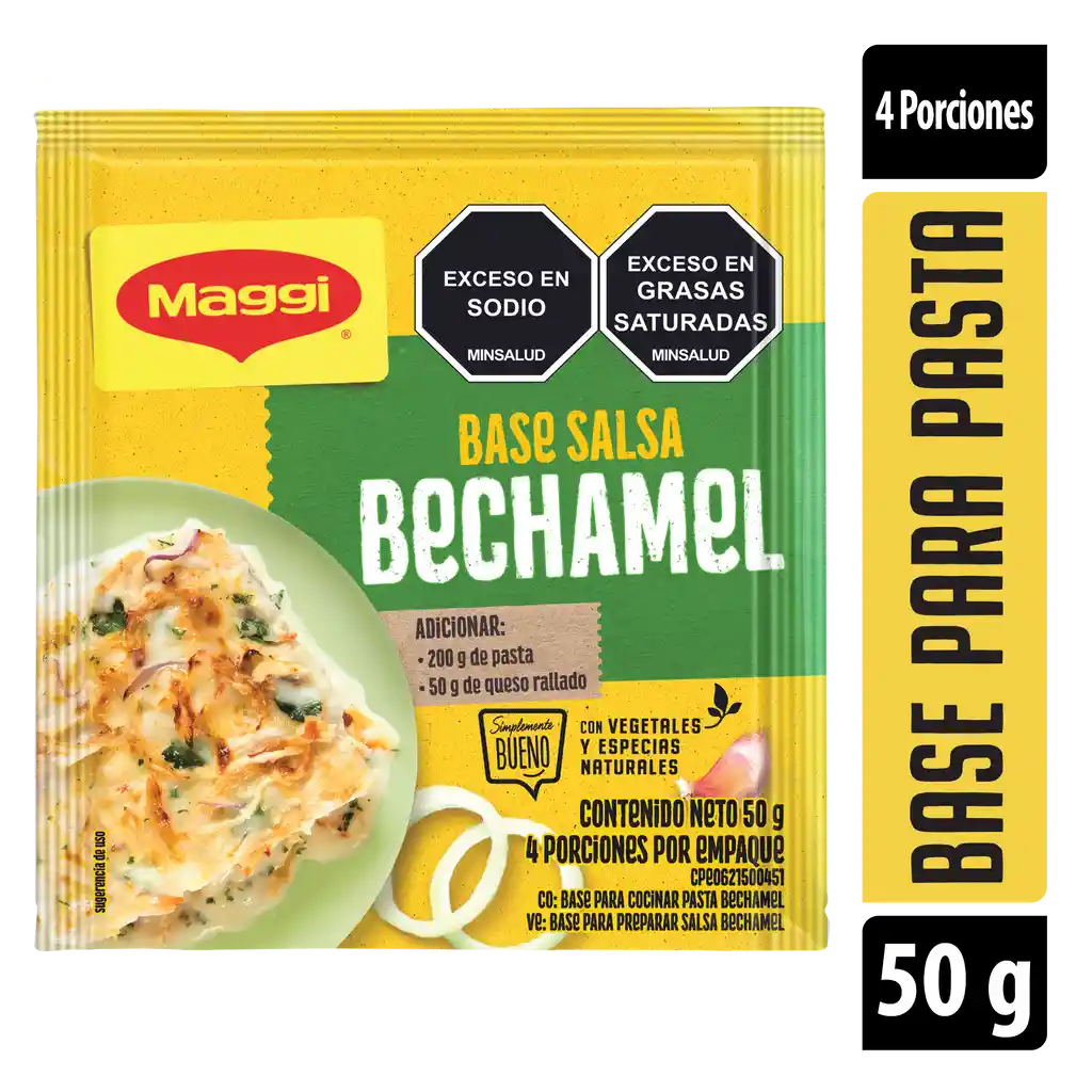 Salsa MAGGI para pasta Bechamel x 50g