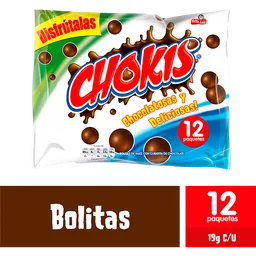 Chokis Bolitas con Sabor a Chocolate