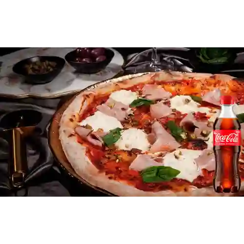 Combo Pizza Stracciatella + Coca Cola Original 400 ml