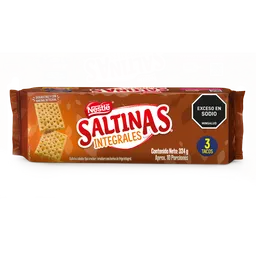 Saltinas Integrales galletas saladas x 3 tacos x 324g