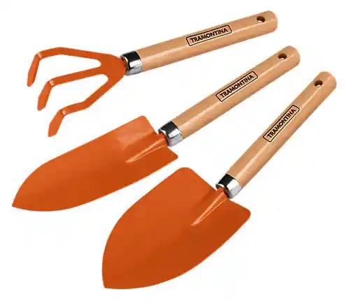 Tramontina Kit Para Jardín Mango Madera