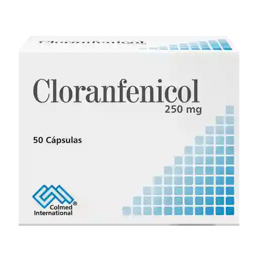 Colmed Cloranfenicol (250 mg) 50 Cápsulas