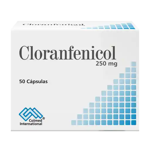 Colmed Cloranfenicol (250 mg) 50 Cápsulas