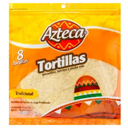 Azteca Tortilla de Harina de Trigo Tradicional
