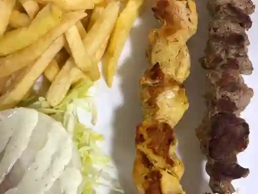 Chuzo de Carne y Pollo