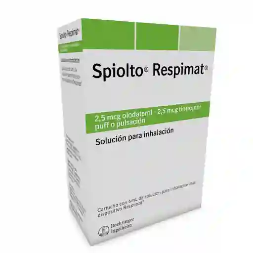 Spiolto Respimat Solución para Inhalación (2.5 mcg/2.5 mcg)