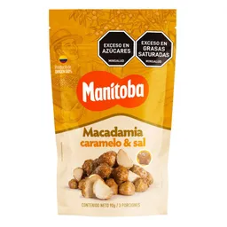 Manitoba Macadamia Caramelo Sal (90 Gr)