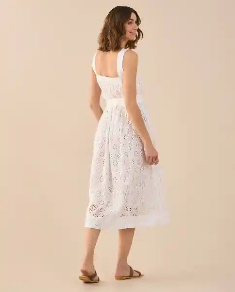 Vestido Blanco 0 Claro Talla M 691G210 Esprit