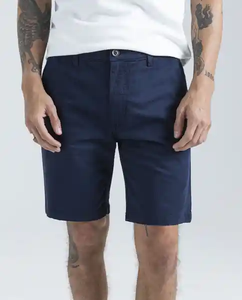 Bermuda Hombre Azul Talla 34 850D000 Americanino