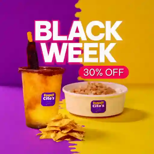 Esquite pollo gratinado nacho chamoyada