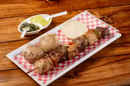 Brocheta Mixta Churrasco Pechuga