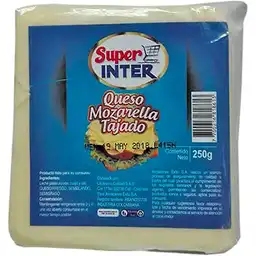 Super Inter Queso Mozarella Tajado