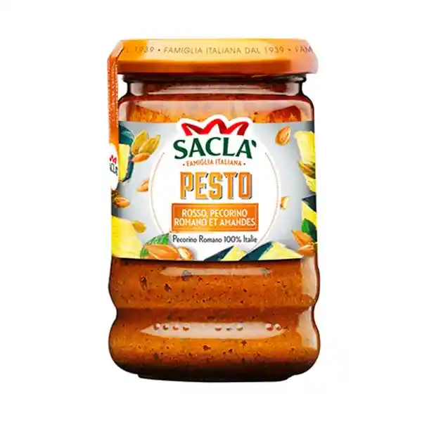 Sacla Salsa Pesto Pecorino Almendras