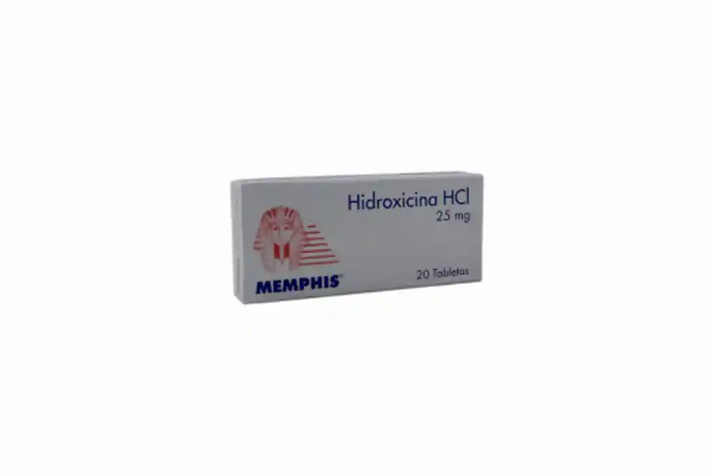 Hidroxicina Hcl 25 Mg