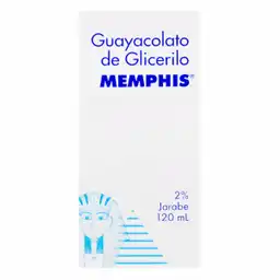 Guayacolato De Glicerilo 2% Jarabe X 120 mL